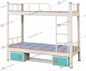 学生宿舍双层铁床 红升为您提供安全、舒适的睡眠