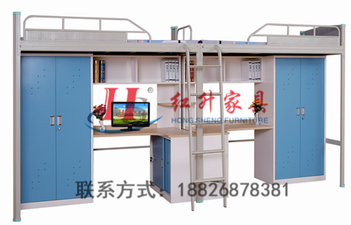 舒适住宿环境就选红升员工公寓床