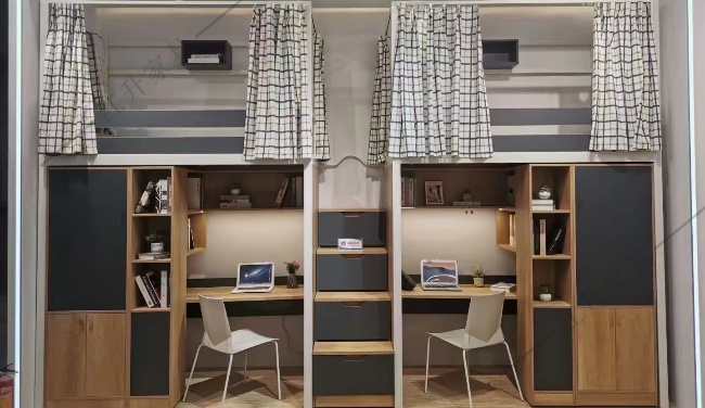 见到深圳钢制学生公寓床,赖在宿舍不走了!