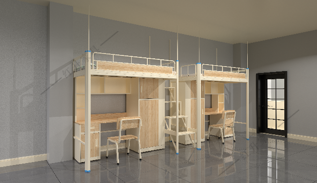 轻易跟这家佛山双层学生公寓床比质量会输!