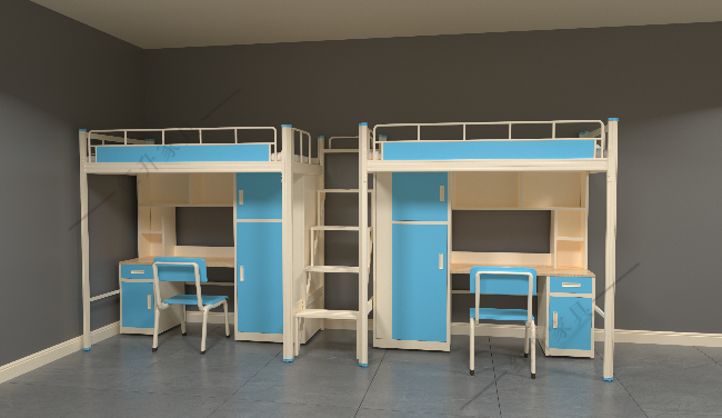  惠州集体公寓床有床有桌有柜有梦想,不孤单