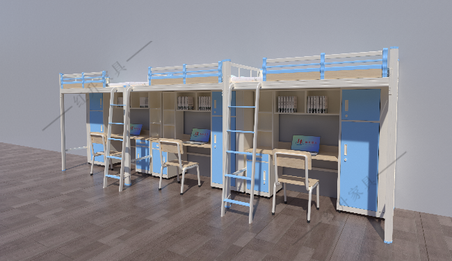 上铺睡觉，下铺生活：广前公寓床的N种空间改造方案